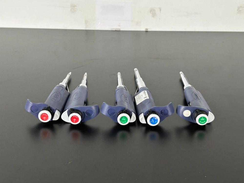 Image of Rainin Pipet Lite Single Channel Pipettes - Quantity 5